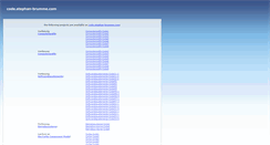 Desktop Screenshot of code.stephan-brumme.com